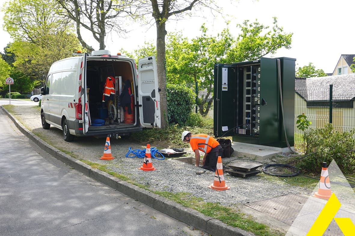 Déploiement fibre optique